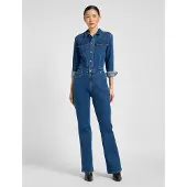 Lee Western Slim Fit Jumpsuit Met Lange Mouwen