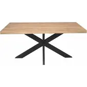 Starfurn - Eettafel Dakota - Bruin - 90x160x76 cm