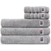Lexington Icons Original handdoek 30x30 cm Dark gray