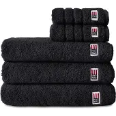 Lexington Original Handdoek 50x70 Cm Zwart - Handdoeken & badhanddoeken Katoen Black - 10002007-9000-TW20
