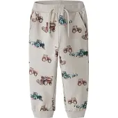 Name it Broek ecru / blauw / bruin