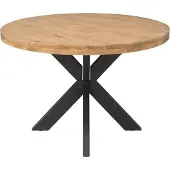 Starfurn - Eettafel Ron - Bruin - 120x120x76 cm