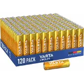 Varta LONGLIFE alkaline AAA batterijen 120 stuks