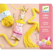 Djeco Knitting - Prinzessin - - One Size - Kreatives Spielset