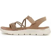 SKECHERS Dames Go Walk Flex Sandalen Zwart