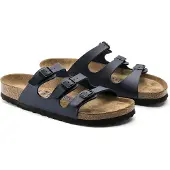 Birkenstock Slippers - Maat 35 - Vrouwen - donker blauw