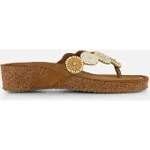 Lazamani Muiltjes beige / camel / grijs / wit