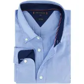 Tommy Hilfiger Big &amp; Tall lichtblauw overhemd button-down