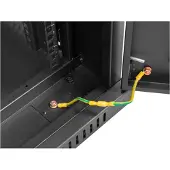 Lanberg FF01-6822-23B rack 22U Vrijstaande rek Zwart