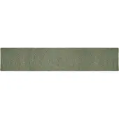 vidaXL Vloerkleden Olijfgroen 80 x 400 cm Jute