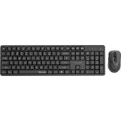Gembird Silent Key Pro Business draadloze desktopset, zwart, US indeling