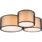 TRIO Slaapkamer plafondlamp Burton 3-lichts