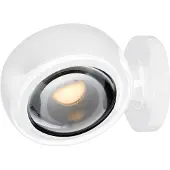 Loom Design Wandlampe , Optic, dimbare, Wit, Woonkamer, Aluminium, Modern