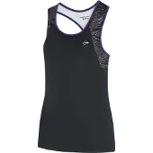Dunlop Game Sleeveless T-shirt Zwart L Vrouw