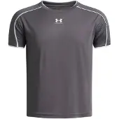 Under Armour Challenger voetbalshirt - grijs Sport t-shirt Jongens/Meisjes Polyester Ronde hals - maat 152