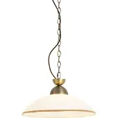 QAZQA Klassieke hanglamp brons met opaal glas - Katarina