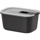 Mepal EasyClip vershouddoos 450 ml - Nordic black - Meal prep bakje - Vershoudbakje - Diepvriesbakje - Meal prep bakje