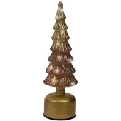 Kaemingk Micro led tree d10h33cm-15l brn/wwt