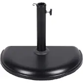 Sunnydays Muurparasolvoet van cement 10 kg zwart
