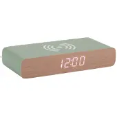 Karlsson Retro Flat LED Wekker | 16.1x3x7.6cm | Jungle groen