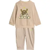 Adidas Trainingspak 'Tiro_Nster' beige / donkerbeige / bruin / appel
