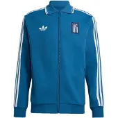 Adidas Sportsweatvest 'Griechenland Anthem' blauw / donkerblauw / wit