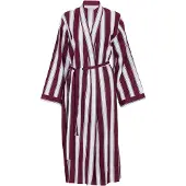 Cyberjammies Ochtendjas 'Yasmin' roodviolet / wit
