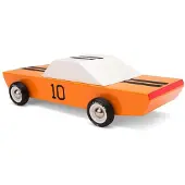 Candylab Toys houten speelgoedauto GT10 - Americana muscle car design.