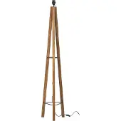 MUST Living Porto Cristo lampenvoet teakhout 30x160cm