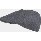 Hatland Cassius - Wollen flatcap - Blauw - Assorti - M