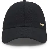 BOSS Corduroy pet van een katoenmix met metalen logo