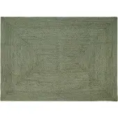 vidaXL Vloerkleden Rechthoekig Olijfgroen 160 x 230 cm Jute