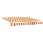 vidaXL Elektrisch Uitschuifbare Zonneluifel Multikleur 3 x 2,5 m