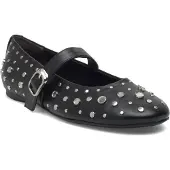 Tamaris Ballerina met riempjes zwart