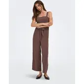 ONLY Onlsiesta linen bl belt jumpsuit pnt shopping bag