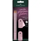 Faber-Castell potlodenset - Sparkle Grip - rose shadows - FC-218480