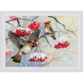 Riolis borduurpakket winter whispers 2207 telpatroon