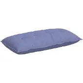 vidaXL Rugkussen Jeans Blauw 200 x 19 x 50 cm Stof