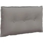 vidaXL Rugkussen Taupe 200 x 19 x 50 cm Stof