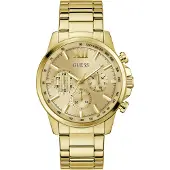 GUESS Analoog horloge 'WALKER' goud
