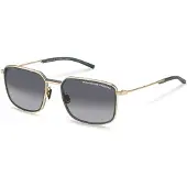 Porsche Design Zonnebril P8941 58/19/145 Goud, blauwgrijs Metallo MAN P8941