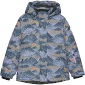 Color Kids Sportjas cyaan blauw / lichtblauw / pasteloranje