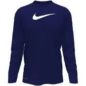 Nike Swimwear - T-shirt LM - Maat 146-156 - Meisjes - MARINE -