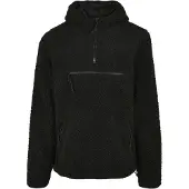 Brandit Fleece jas 'Teddyfleece Worker' zwart