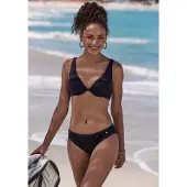 LASCANA Bikinitop zwart
