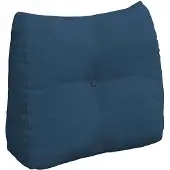 vidaXL Rugkussen Blauw 60 x 24 x 50 cm Stof