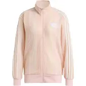 Adidas Originals Gebreid vest 'Firebird' lichtgeel / pastellila / oudroze / wit