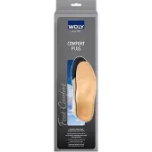 Woly Comfort Plus Heren - Lederen inlegzool met dempend latexschuim - Maat 46