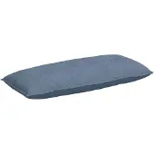 vidaXL Rugkussen Blauw 120 x 50 x 19 cm Corduroy stof