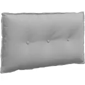 vidaXL Rugkussen Wolkgrijs 200 x 19 x 50 cm Stof